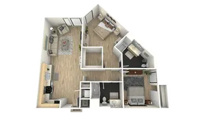 Floorplan Images | Arrive Hollywood
