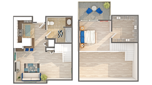 Floorplan Images | Arrive West LA