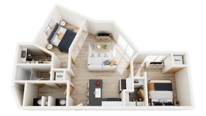 Floorplan Images | Solhaus Apartments