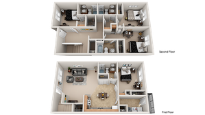 Student-apartments-tallahassee-near-TSC-4-4-bedroom-apartment