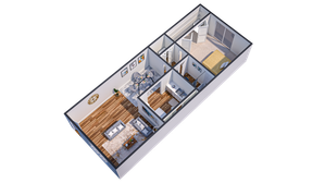 1 Bedroom 1 Bath