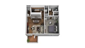 1Bed1Bath