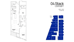 2Bed - 1293 Sq Ft