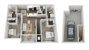 Floor Plan 2E | Seasons at Grafton | Apartments in Grafton, WI
