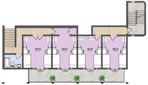 Second Floor Mezzanine Floorplan