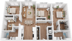 C2N | 3x2 | 1372 sf