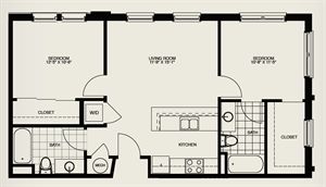 Colony Village B2 Floor Plan