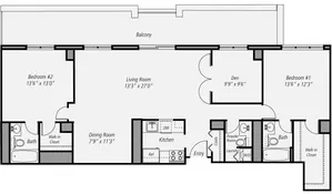 B5DP Floor Plan