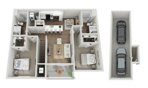 Floor Plan 2F | Seasons at Grafton | Apartments in Grafton, WI