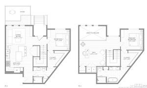 1Riva Row New Apartments | Luxury Apartments in Texas | 1Riva Row 2 bedroom townhome with den