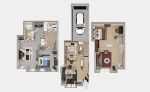 Ascent 3 Bed 2.5 Bath Townhome
