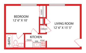 Elm Tree Courts 1-Bed