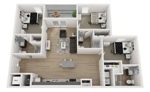 3 Bedroom / 3 Bathroom