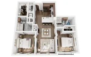 M 2Bed / 2Bath