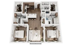 O 2Bed / 2Bath