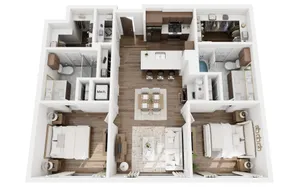 P 2Bed / 2Bath