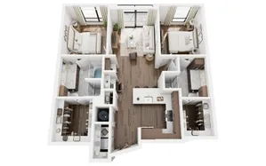 Q 2Bed / 2Bath