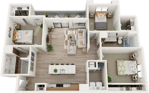 Acero Harvest Station - Steel Floor Plan