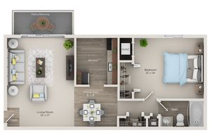 The Pointe at White Marsh (Closed) - One Bedroom - AA