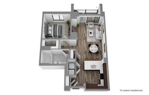 C - 1bd / 1ba