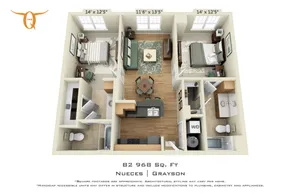 2 BEDROOM