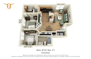 2 BEDROOM