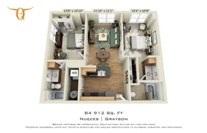 2 BEDROOM
