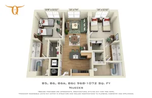 2 BEDROOM
