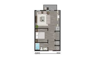 570 sq ft