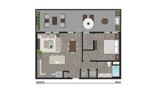 798 sq ft