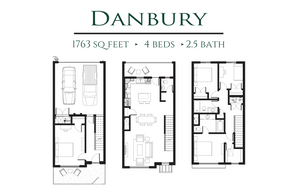 Danbury | 4 Bed 2.5 Bath | 1763 Sq. Ft.