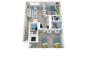 2BR/2BA