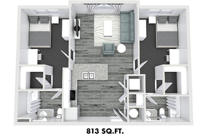 Floor Plan Image | The Nine at Memphis
