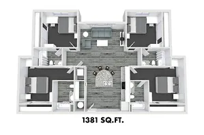 Floor Plan Image | The Nine at Memphis