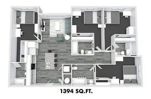 Floor Plan Image | The Nine at Memphis
