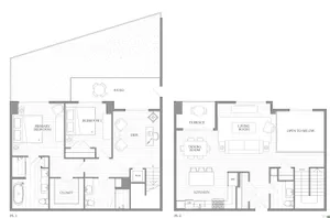 1Riva Row New Apartments | Luxury Apartments in Texas | 1Riva Row 2 bedroom townhome with Den