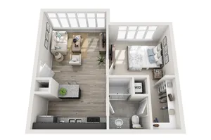 Lennox Flats - A5 Floor Plan
