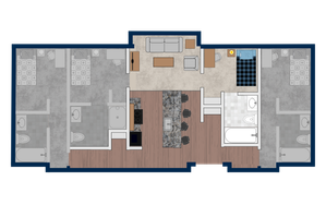 4x4 Floorplan