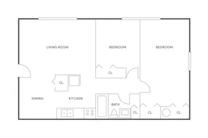 Piccadilly East—2 Bedroom