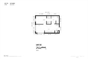 Unit B2 Floor Plan