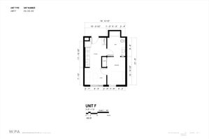 Unit F Floor Plan