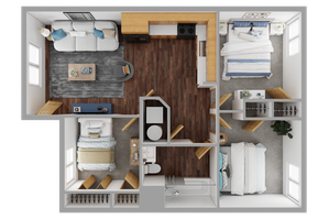3 Bedroom Floor Plan | Prairie Reserve | Cedar Rapids, Iowa