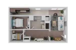 2 Bedroom