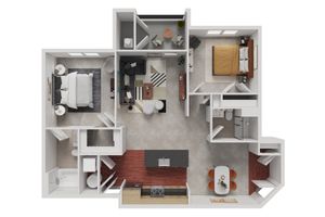 2 bedroom 2 bath