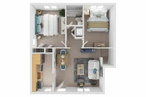 Seton Park  - 2 Bedroom 2nd Floor