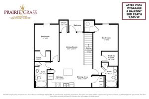 Aster Vista W/Garage and Balcony