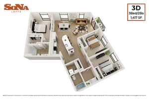 3 Bedroom 2 Bath