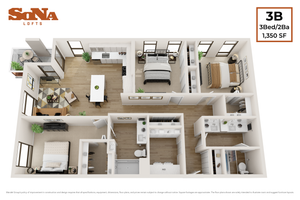 3 Bedroom 2 Bath