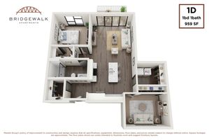 1 Bedroom 1 Bath