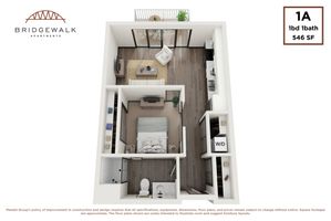 1 Bedroom 1 Bath